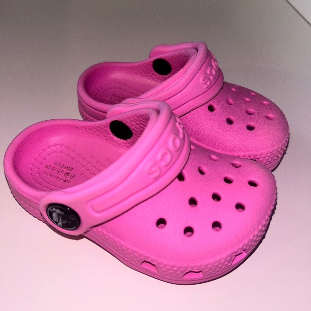 Baby Girl Crocs size 4